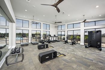 Rooftop lounge, fitness center & pool